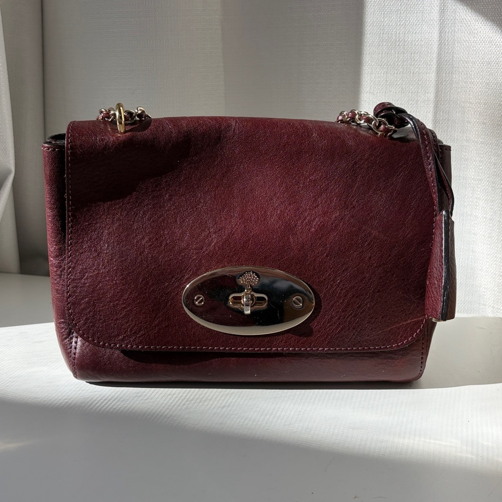 Mulberry Lily Bag in Oxblood EUC